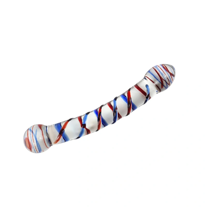 Creative Glass Red And Blue Texture Toys