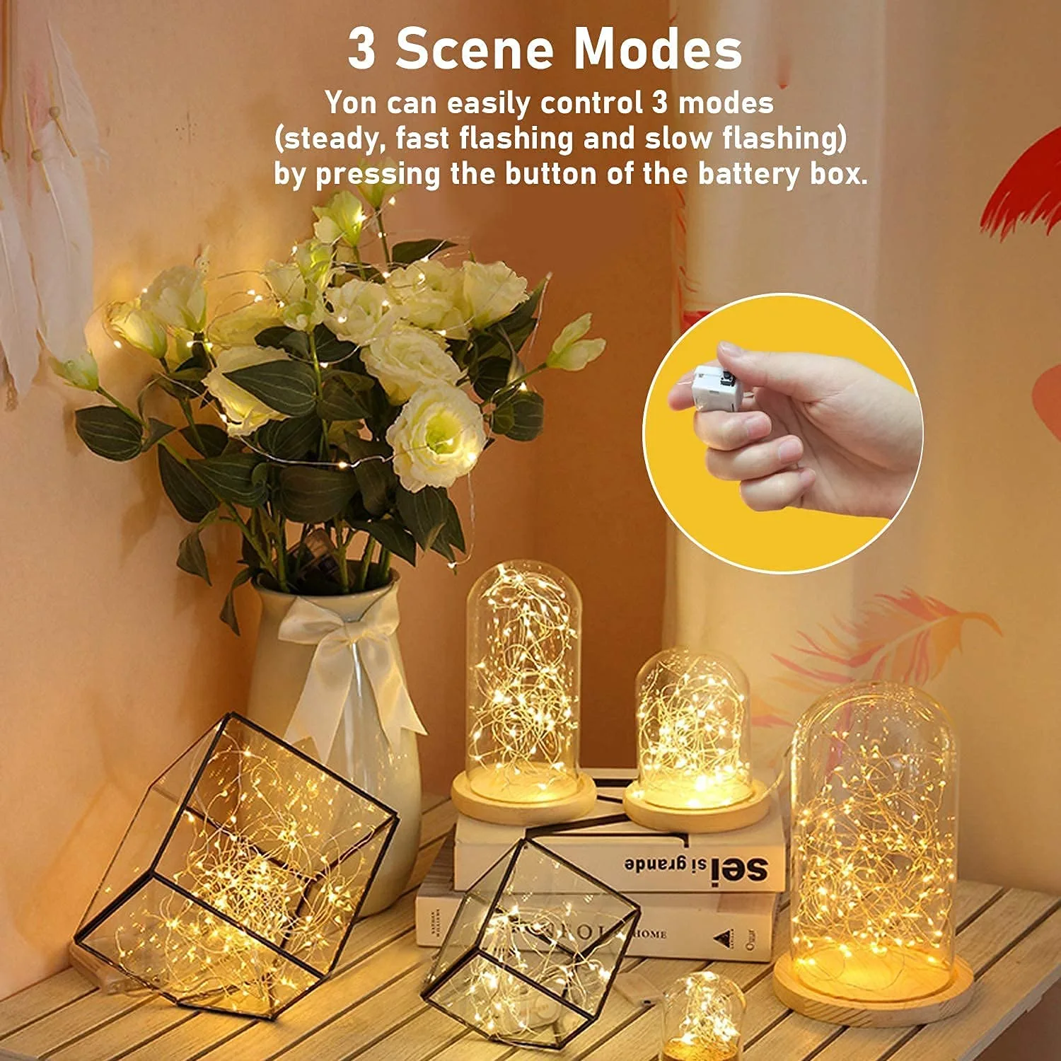 12 Pack  2M 20LED Mini Fairy Lights Christmas Light