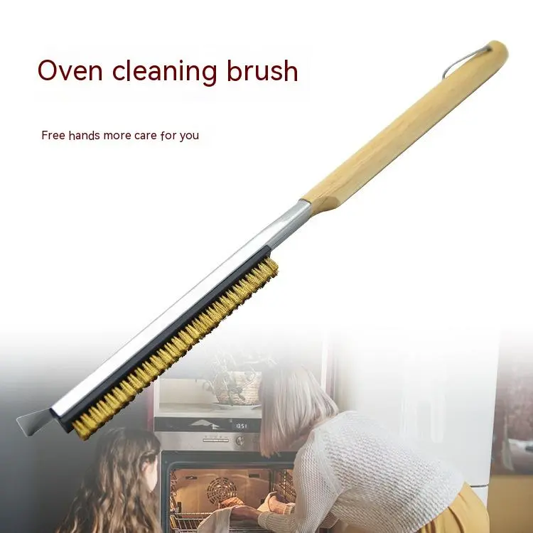 BBQ Cleaning Brush Coconut Shell Kitchen Tool