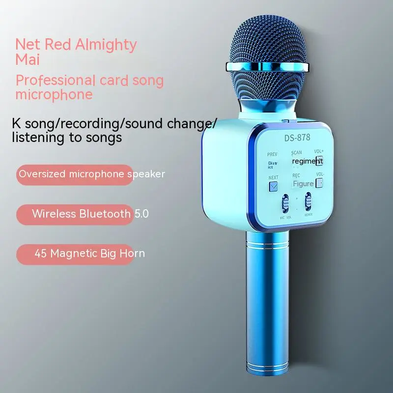 High Volume Loudspeaker Microphone Wireless Bluetooth Microphone