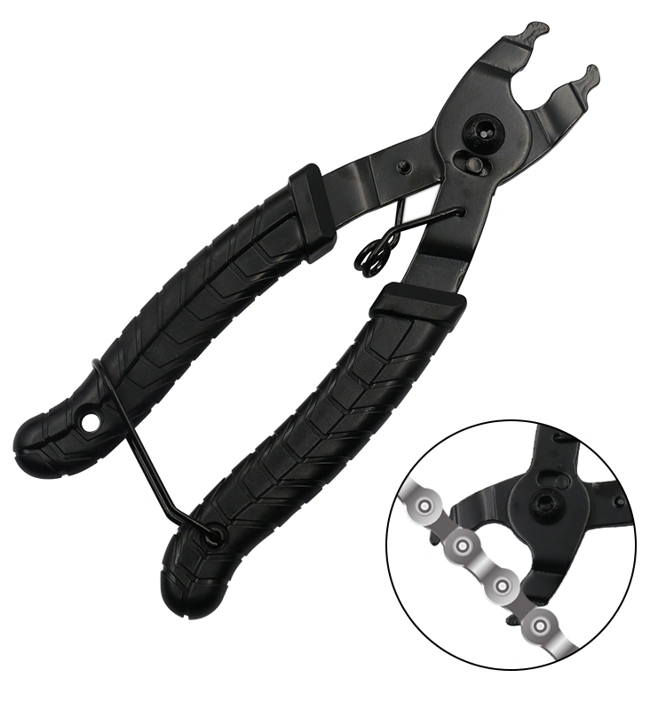 Bike Bicycle Chain Quick Link Open Close Tool Master Link Pliers Bike Chain Magic Button Clamp Removal Tools