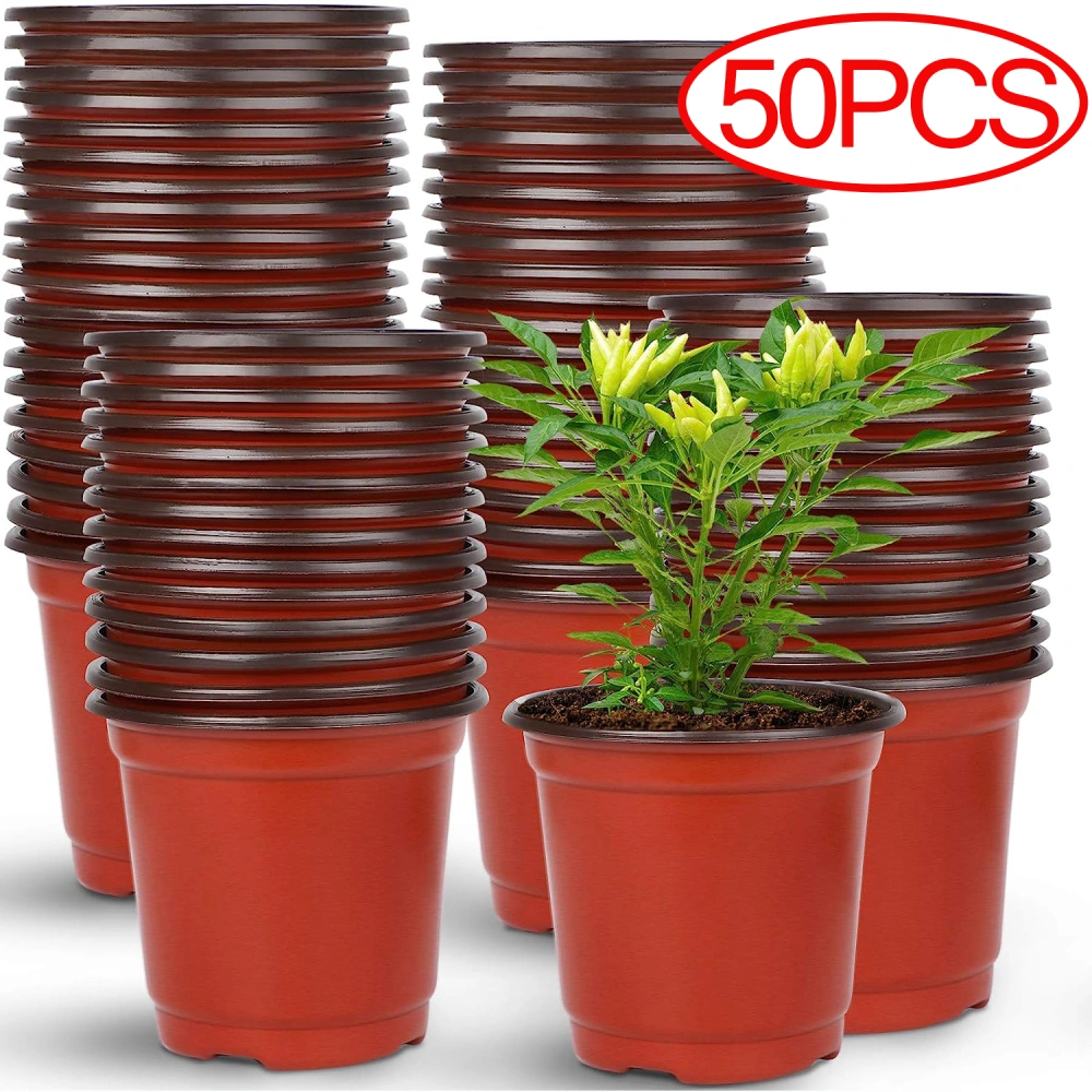 4" Plastic Plants Pot,Seed Starting Pots,Seeding pots,Plastic Plants Nursery Pot,Seed Starting Pots