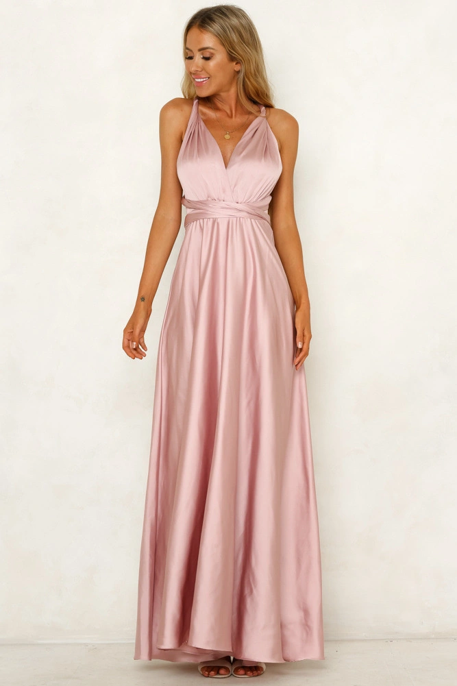 Infinity Dresses for Bridesmaids,Wedding Guest Dresses for Women,Plus Size Wrap Dress Long Maxi Convertible Multiway Dresses