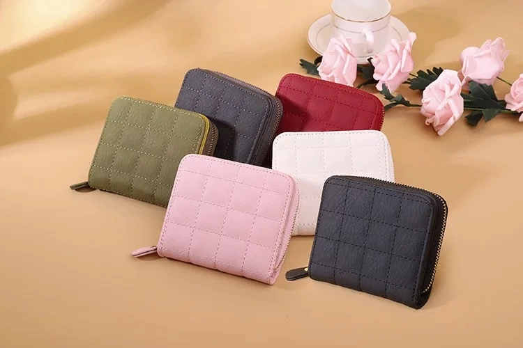 Korean Mini Small Wallet Short Zipper Cute Coin Purse