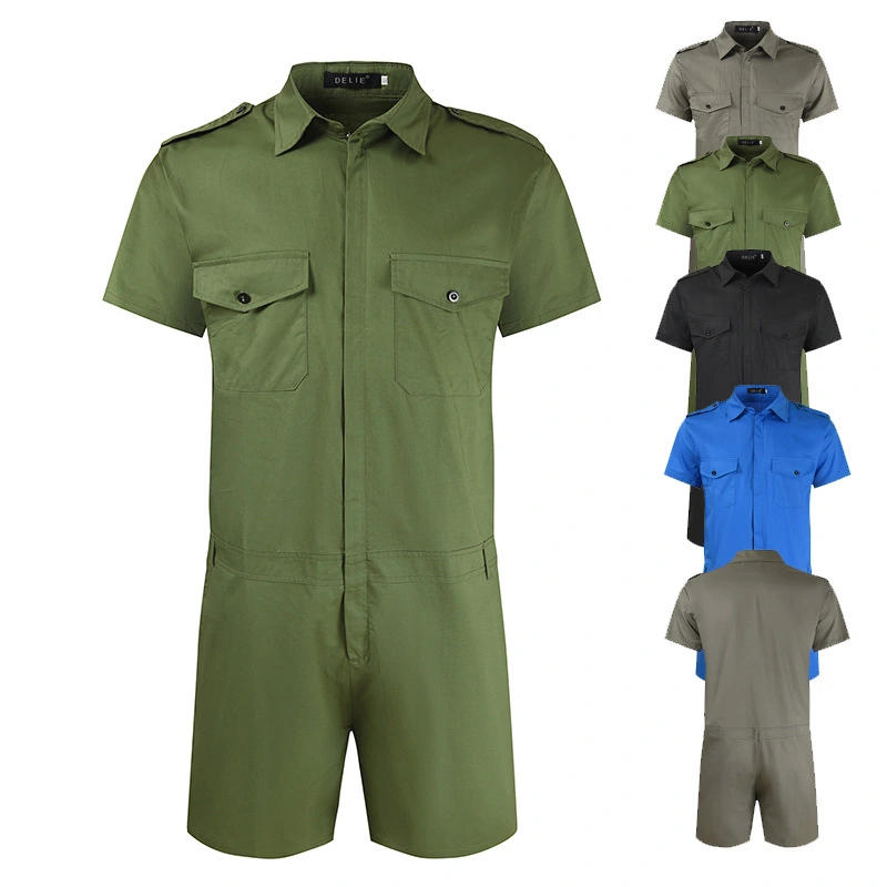 Loose Zip One-piece Shirt European And American Men