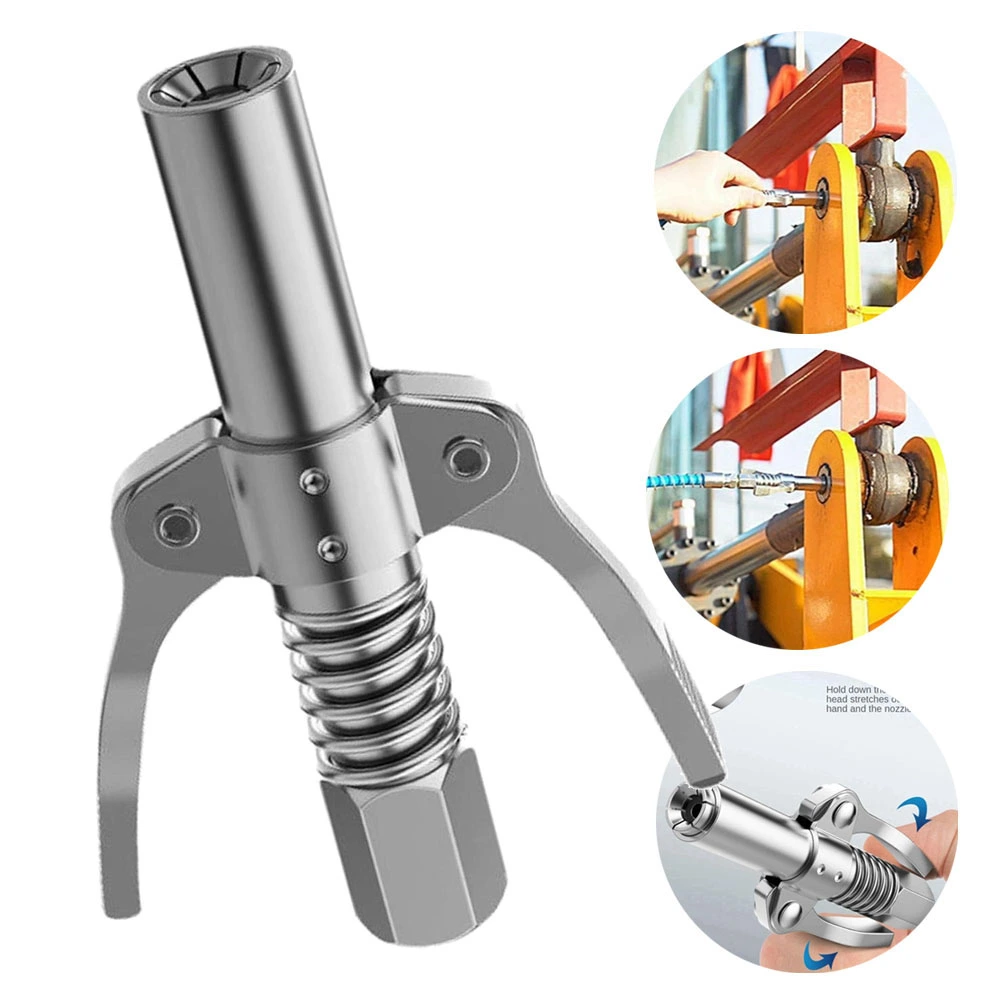 Injection Stainless Steel Grease Coupler