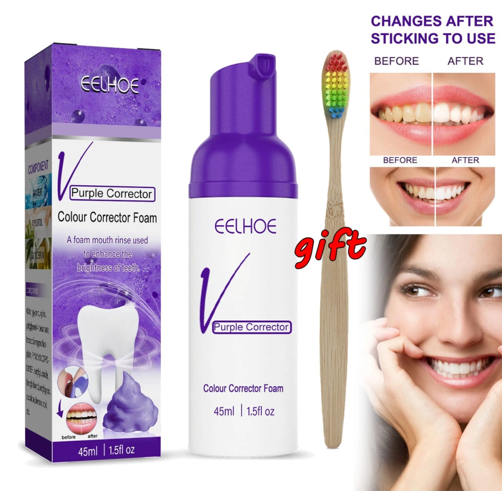 Oral Care Tooth Whitening For Tooth Color Correction