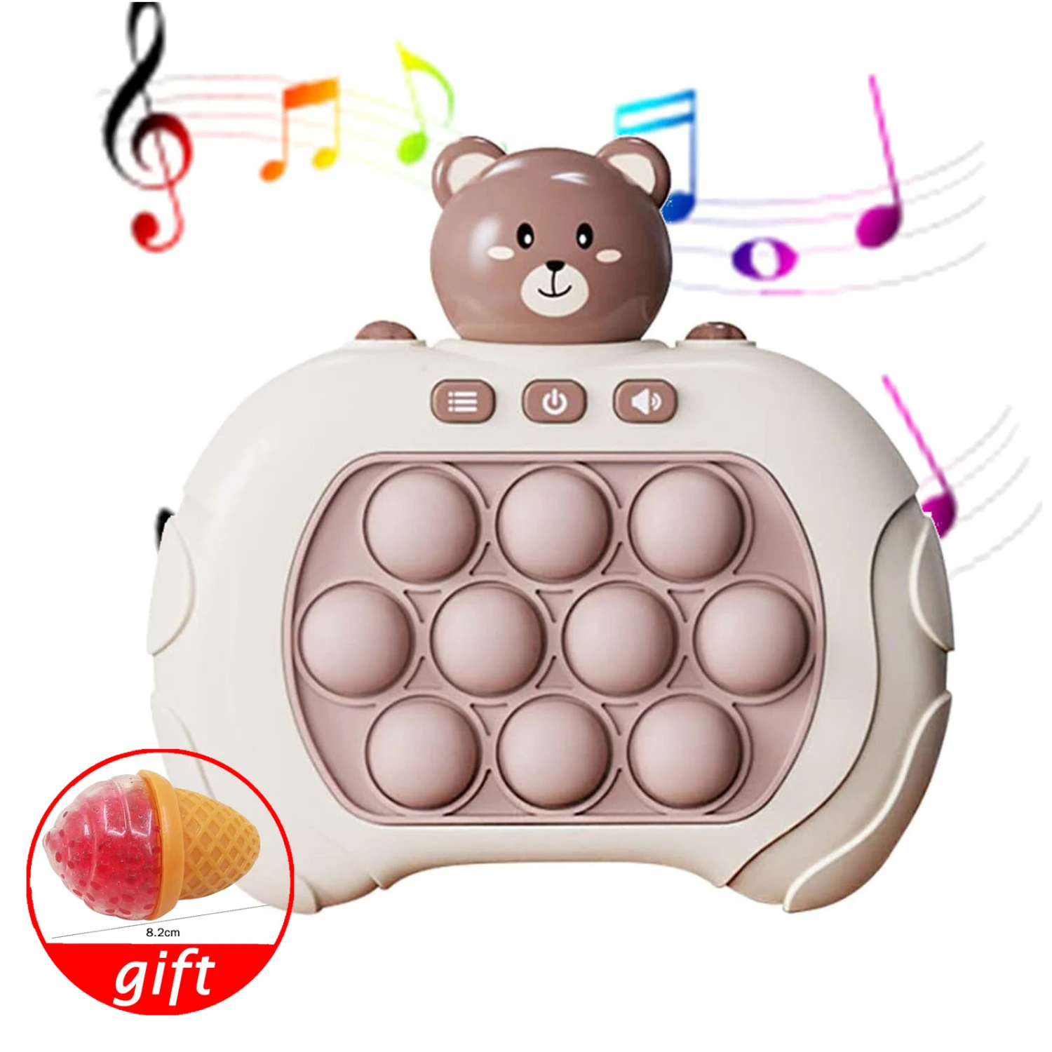 Sensory Fidget Toys Game Machine 4 Game Modes+Gift