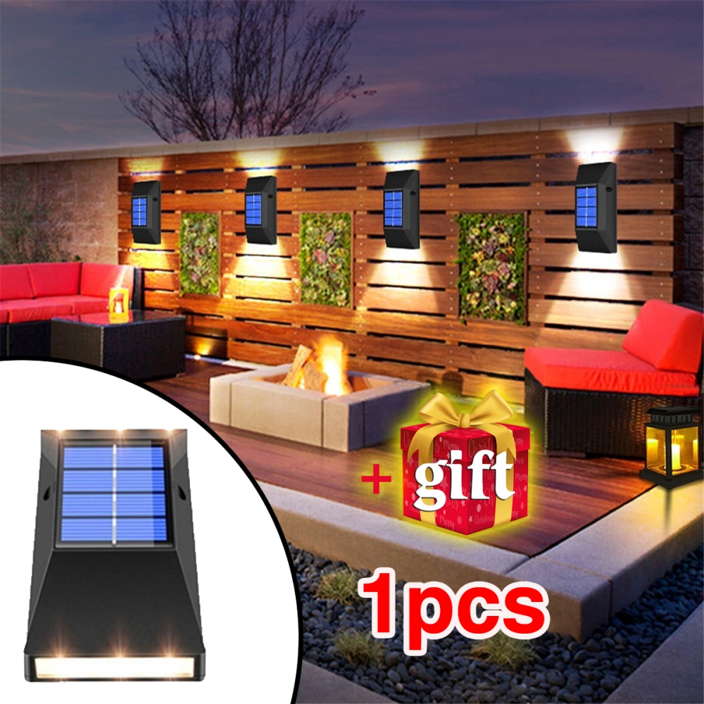 1 Piece Solar Lights Outdoor Garden Wall Lights+1 Gift