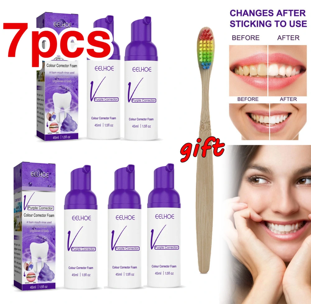 7Pcs Oral Care Tooth Whitening For Tooth Color Correction