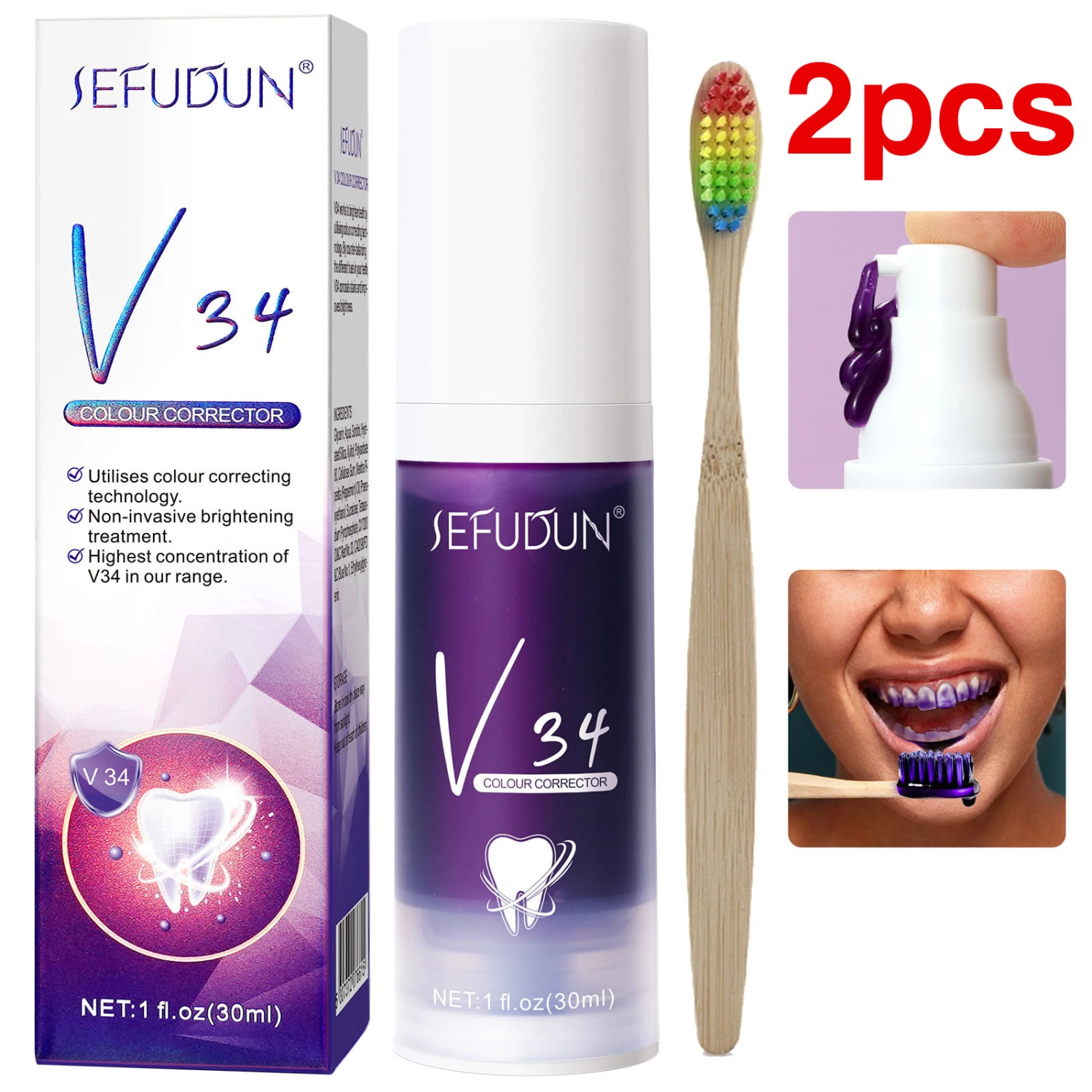2Pcs Sensitive Toothpaste, Regenerative Toothpaste