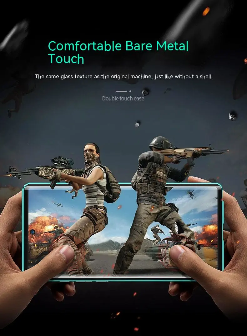Double-sided Glass For Magnetic King Metal All-inclusive Phone Case
