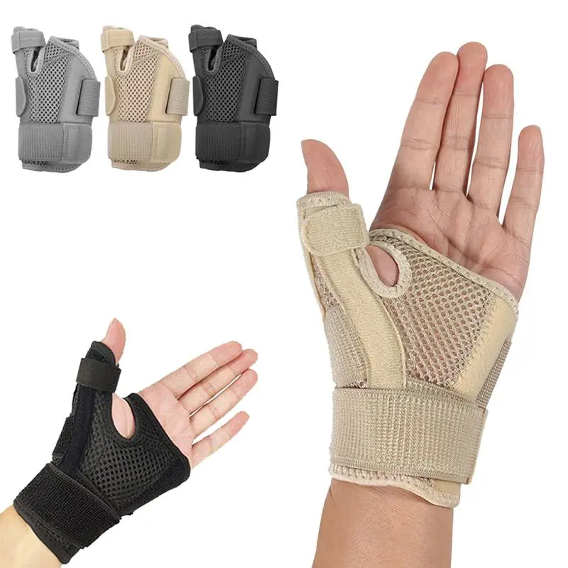 1 Pcs Thumb Wristband Wrap Carpal Tunnel Relief Sprain Protection Muscle Wristband