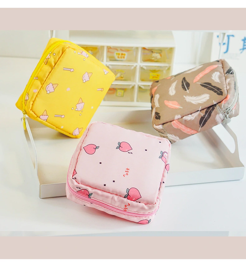 Portable Cute Cartoon Storage Bag Coin Pouch