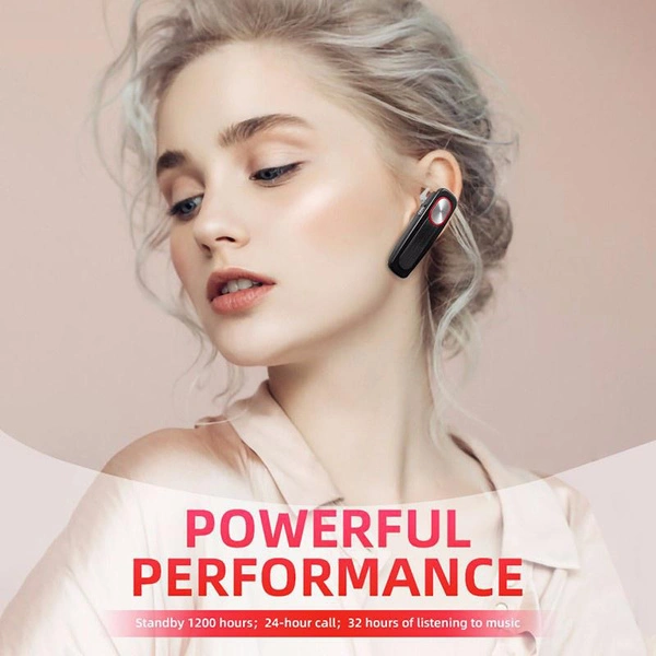 High-end Wireless Bluetooth Earphone Long Standby with Mic Hands-free Bluetooth Earphone Fashion Bluetooth Ear Hook Headset for Smartphone