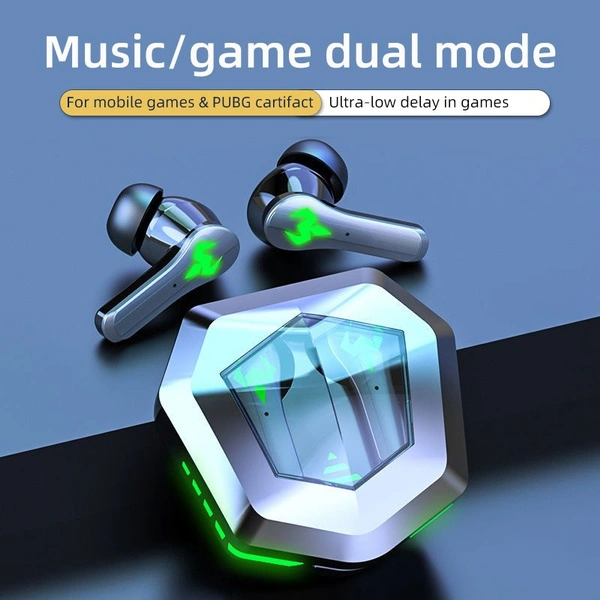 TWS Bluetooth 5.2 Headphone Low Latency Sound Positioning Sports Waterproof Wireless Earphone Noise Cancelling Gaming Earbuds Headsets