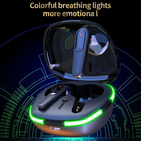 9D TWS Wireless Bluetooth Gaming Headset, Waterproof Sport Earphones, Touch Control Bluetooth Earbuds, Noise Reduction In Ear Headphones with Charging Case

