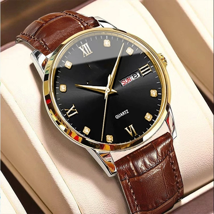 Waterproof Luminous Men's Ultra-thin Quartz Watch