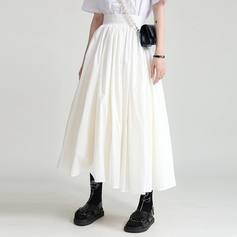 Inner Lining Spun Yarn Puffy Multi-layer Big Hem Skirt