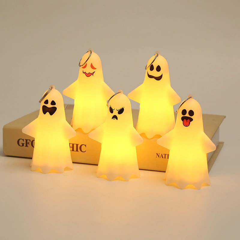 Halloween Decoration Ghost Pendant Portable Little Night Light