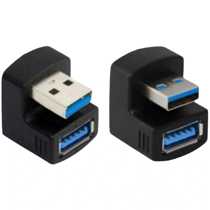 180 Degrees USB30 Male To Female Adapter