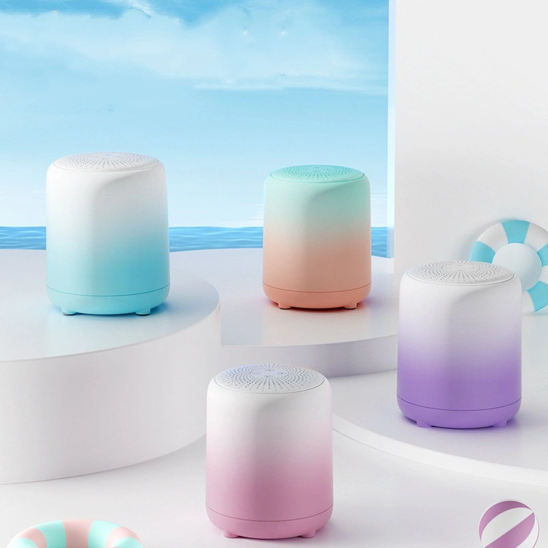 Macaron Gradient Color Portable Bluetooth Speaker