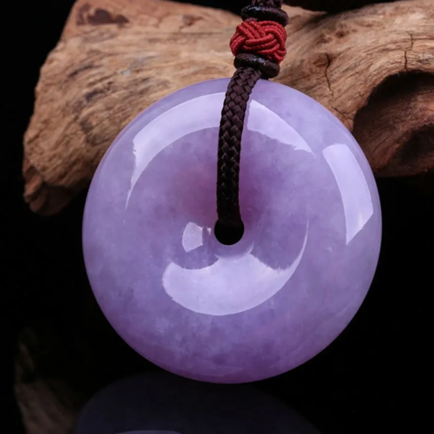 Pendant Treasure Jade Violet Peace Buckle Bracelets