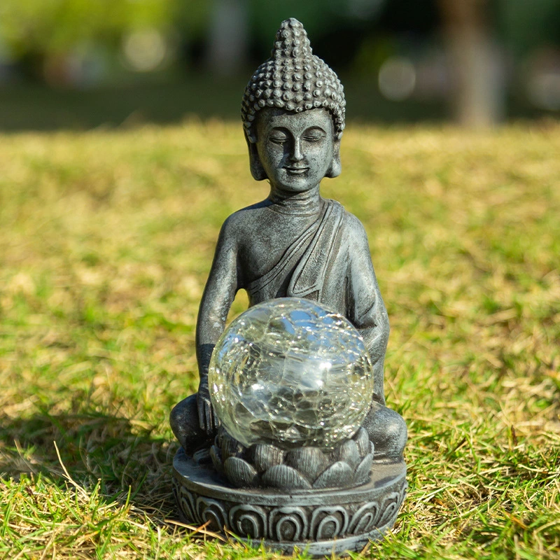 Fashion Solar Lamp New Buddha