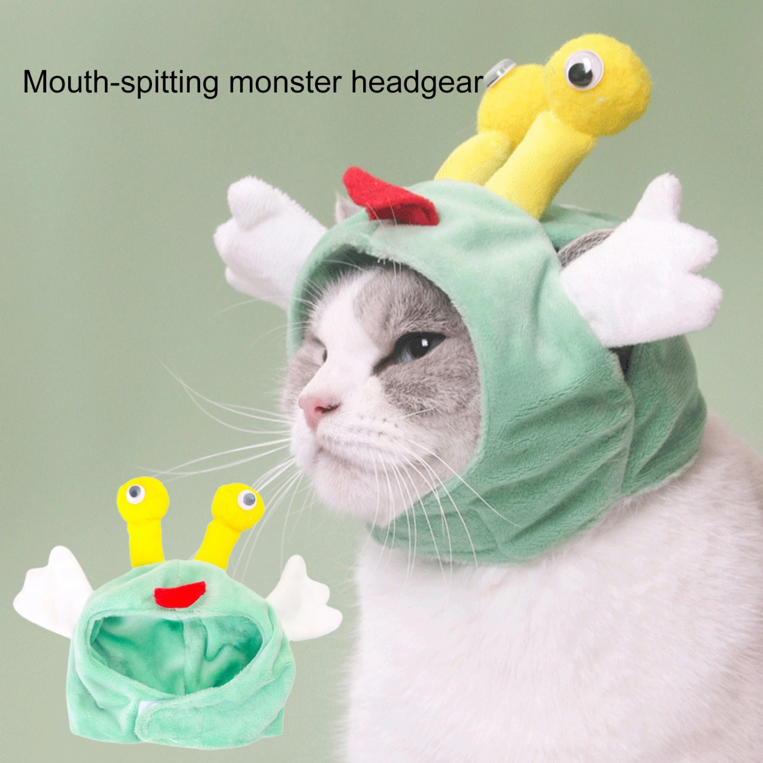 Pet Hat Adorable Breathable Comfortable Soft Cartoon Pet Cat Dog Headgear Pet Supplies