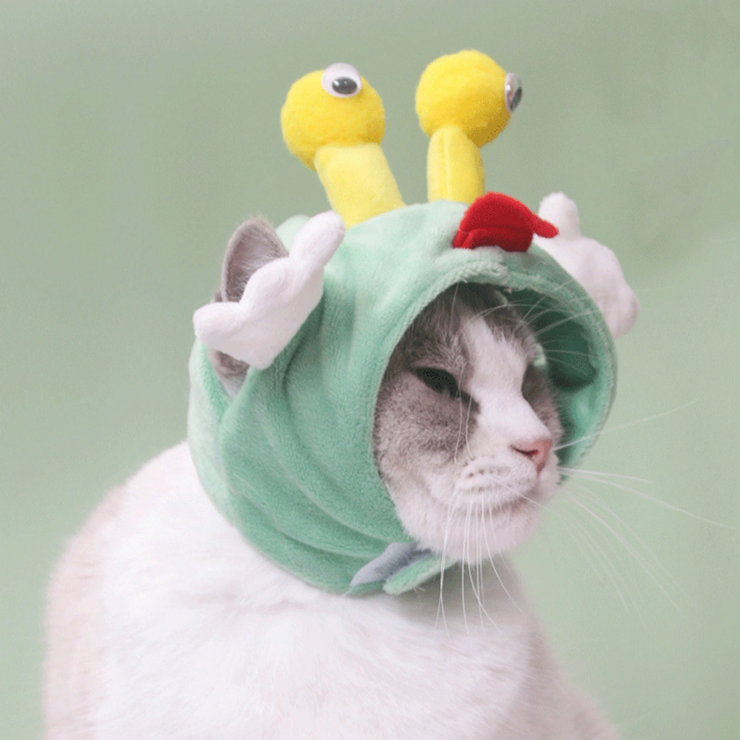 Pet Hat Adorable Breathable Comfortable Soft Cartoon Pet Cat Dog Headgear Pet Supplies
