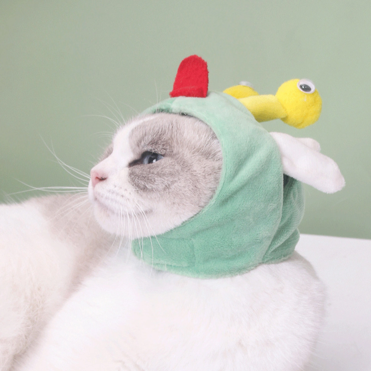 Pet Hat Adorable Breathable Comfortable Soft Cartoon Pet Cat Dog Headgear Pet Supplies