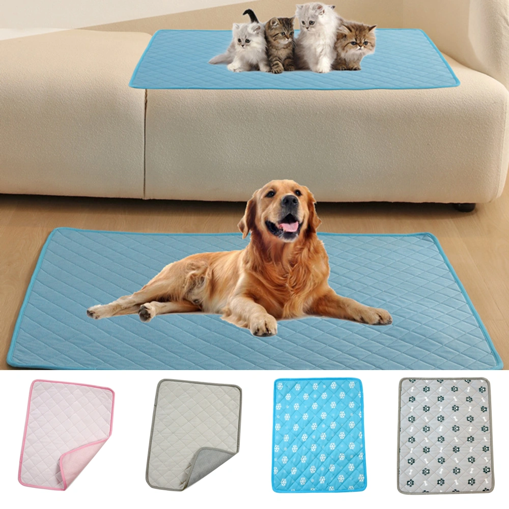 Pet Mat Breathable Good Water Absorption Anti-Slip Colorful Delicate Pet Ice Mats for Home 