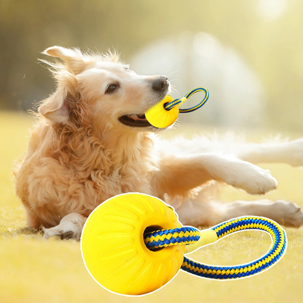 Pet Ball Toy Protruding Surface Exercise Jaw Dental Care Bounces Bite Engaging Dog Chew Ball Pet Supplies 