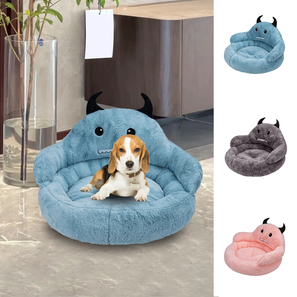 Pet Dog Sofa Super Soft Creative Shape Non-Slip Washable Non-Fading Keep Warm PP Cotton Cartoon Style Dog Sofa Bed Sleeping Mat Pet Supplies