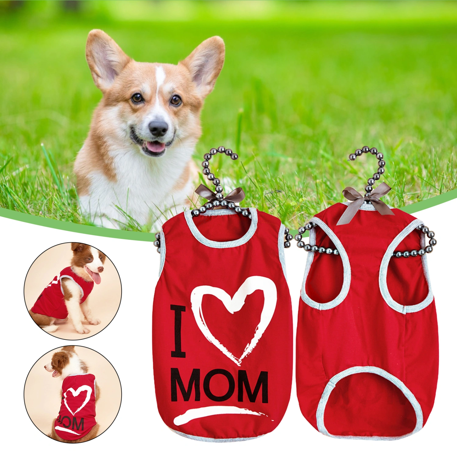 Dog Vest Letter Print Sport Wear Lovely Puppy Shirt Pet Sweatshirt Clothes for Outdoor