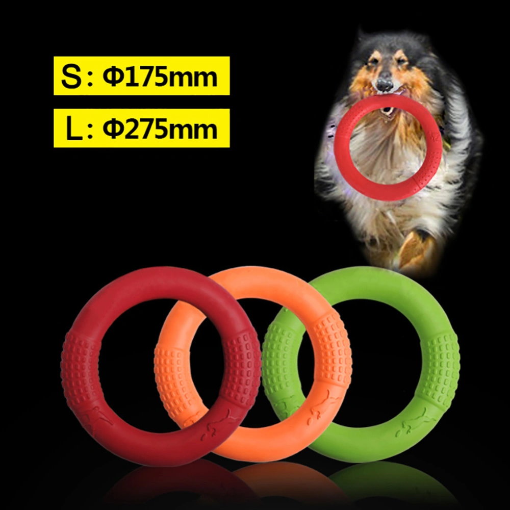 EVA Pet Pull Ring Floatable Bite-resistant Dog Chew Interactive Training Toys