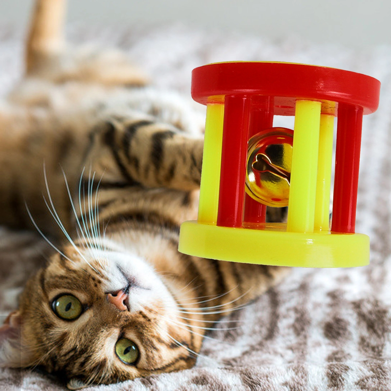 20Pcs/Set Lovely Mouse Shaped Kitten Toys Interactive Funny Cat Stick Pet Supply