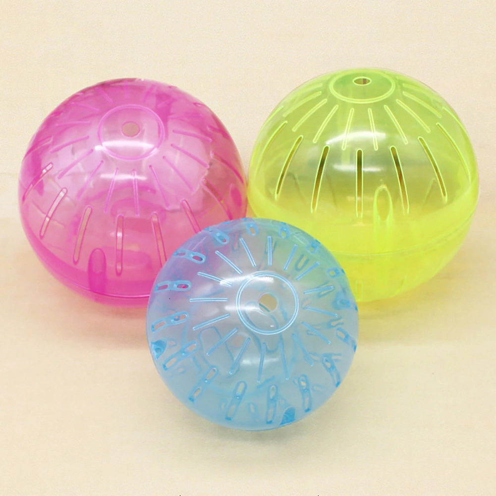 4inch Portable Transparent Hamster Rodent Pet Jogging Ball Exercise Play Toy