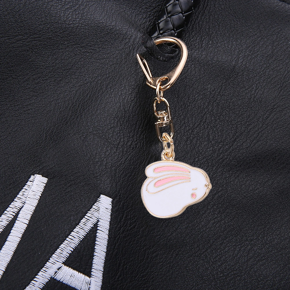 Cute Rabbit Bunny Carrot Car Keychain Key Ring Pendant Bag Ornament Decor Gift