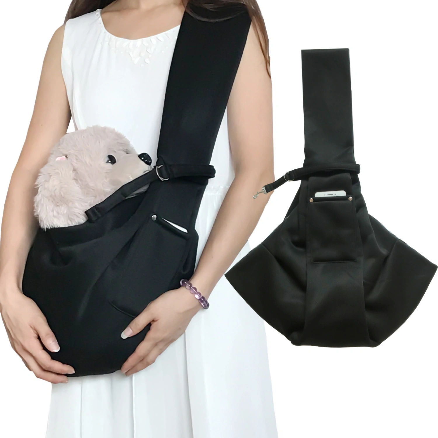 Pet Dog Cat Puppy Travel Outdoor Breathable Shoulder Bag Carrying Sling Carrier