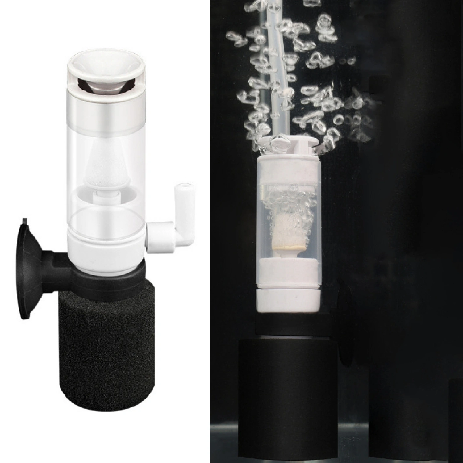 Aquarium Filter 3 in 1 Multi-layer Increasing Oxygen Low Noise Keep Water Clean Biochemical Sponge Filter for Fish Tank