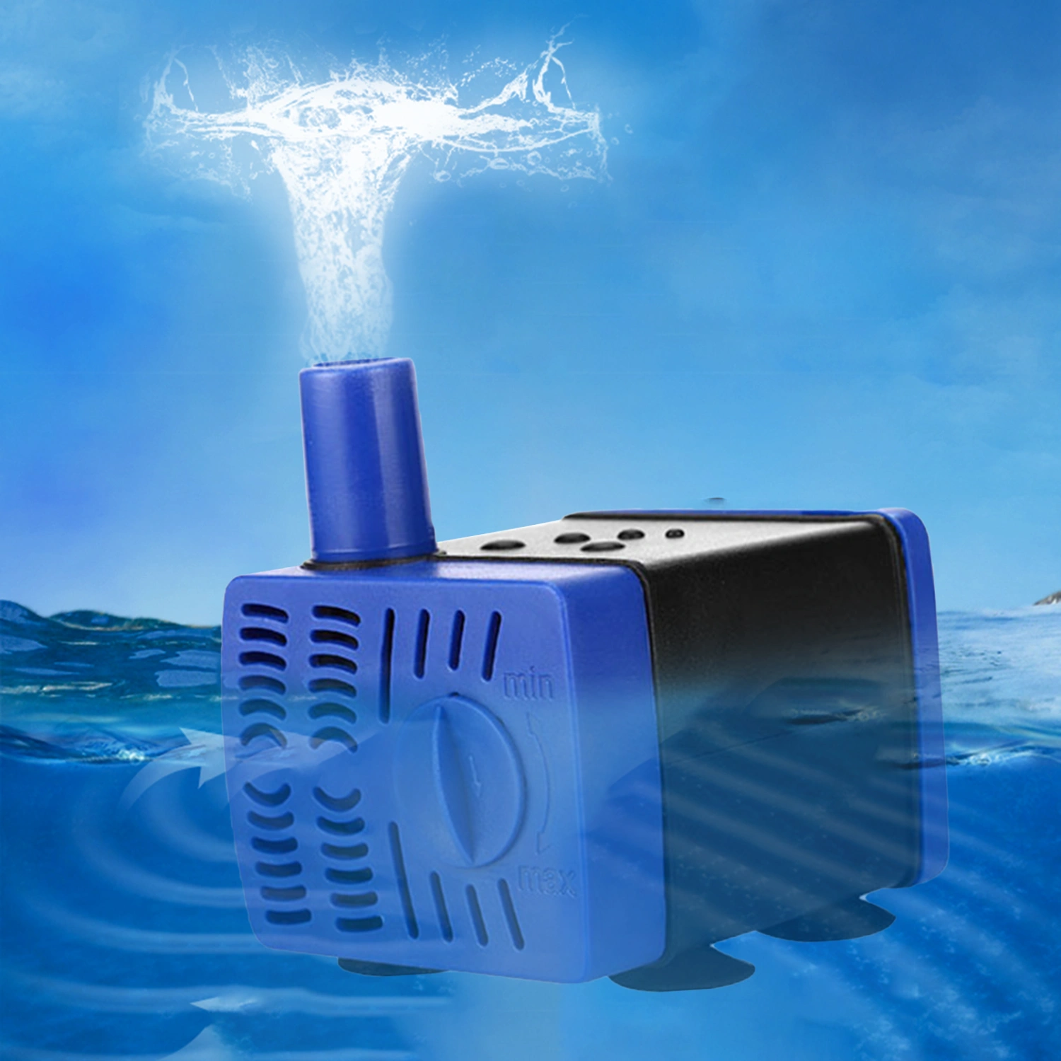 3W/5W 220V-240V Aquarium Water Pump Ultra-Quiet Multifunctional Water Change Fish Tank Submersible Water Fountain Pump Aquarium Supplies