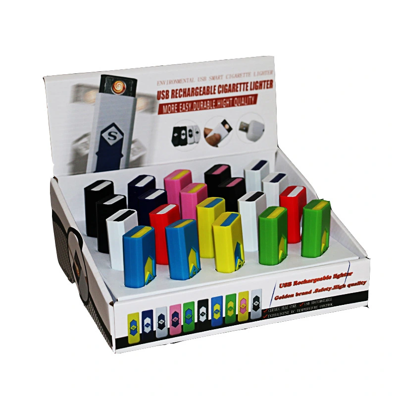 USB charging lighter windproof electronic cigarette lighter