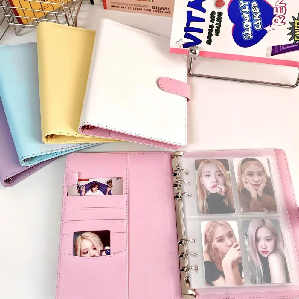 Pu Card Binder Color Block A5 Album