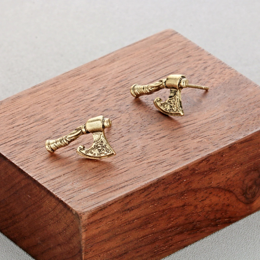 Retro Axe Shape Fashion Personality Ear Stud