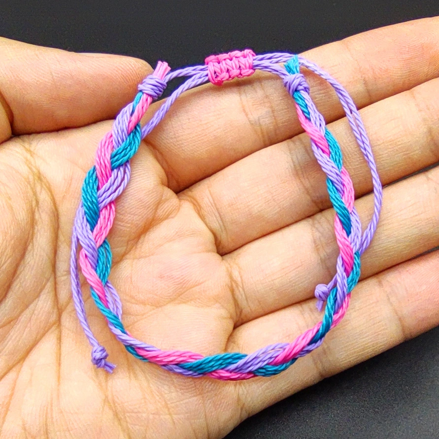 Rainbow Scaffolding Ring Bracelet Memorial Gift Ornament