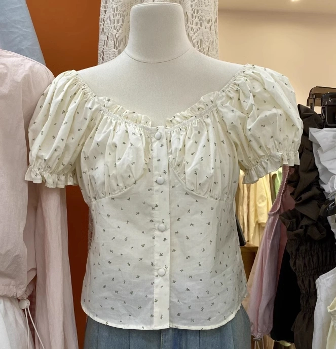 Cream Blouse