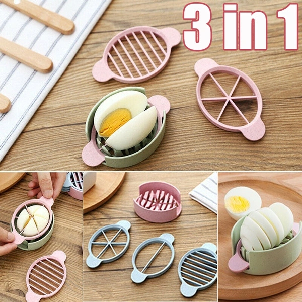 Egg Slicer Kitchen Egg Cutter Multifunction Slicer Sectioner Cooking Tools