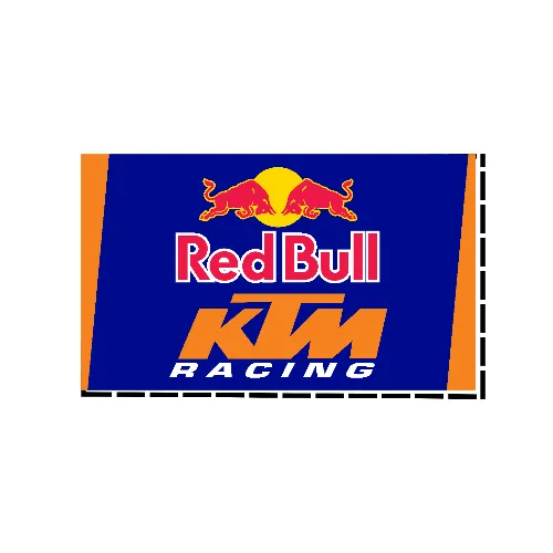 #7 KTM redbull racing flag 3x5ft