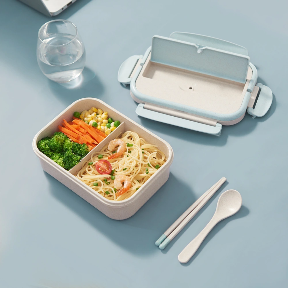 Split Box Bento Japanese-style Sealed Microwave Oven